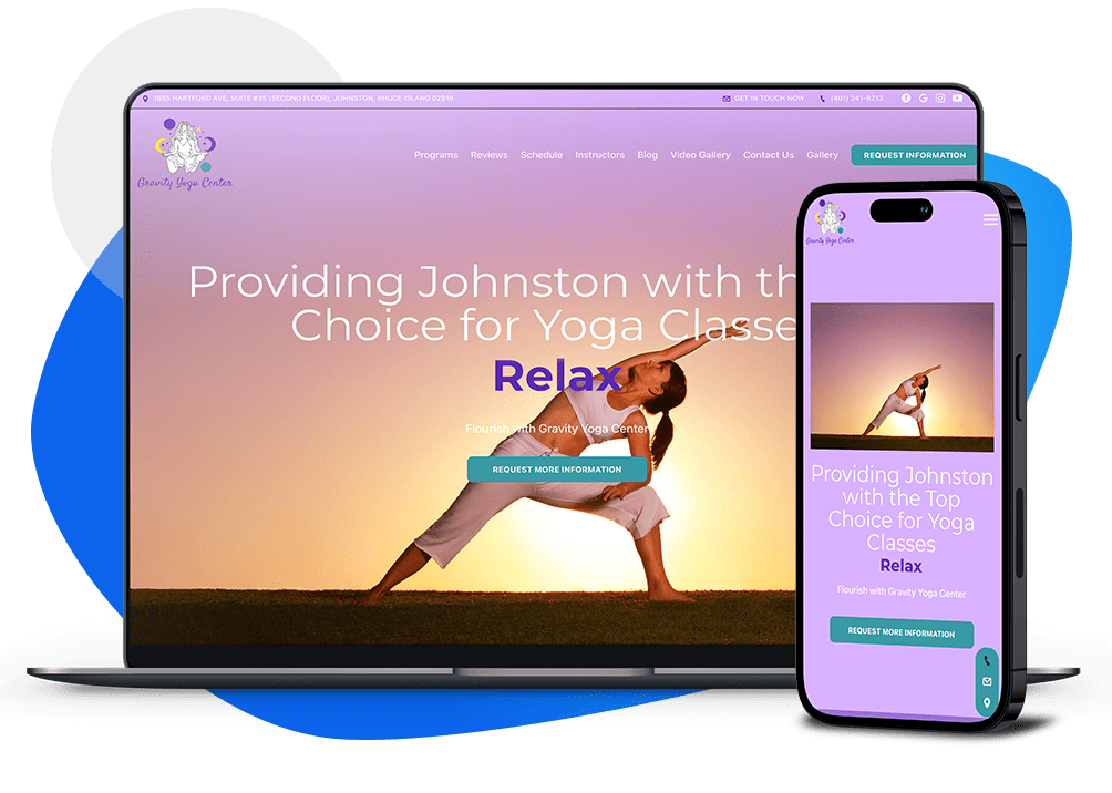 website design yoga