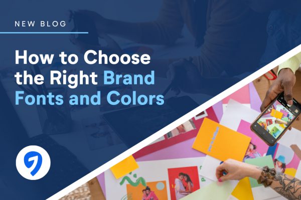 choosing brand fonts and colors