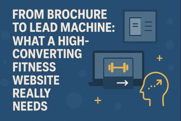 From Brochure to Lead Machine: What a High-Converting Fitness Website Really Needs